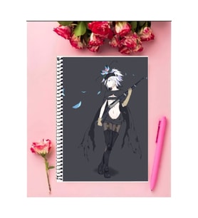 Rokka No Yuusha Anime Defter 1 Adet Özel Tasarım A4 Boyutu 21*29 Cm Telli Kareli Defter