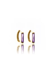Amethyst Beauty Gümüş Küpe