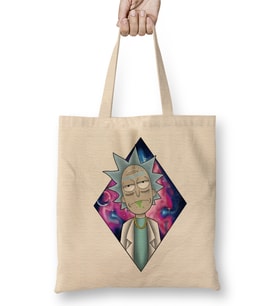 Rick And Morty 02 Bez Çanta Uzun Saplı