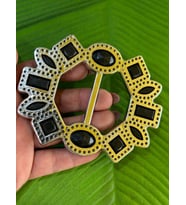 11X9 CM SİYAH GRİ RENK PLASTİK ÇANTA TOKASI KEMER TOKASI