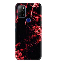 Omix X300 X500 X400 X600 X700 Kılıf Desemli Silikon Red Smoke 1745