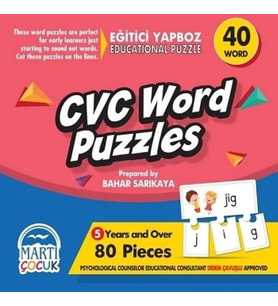 CVC Word Puzzles - Eğitici Yapboz