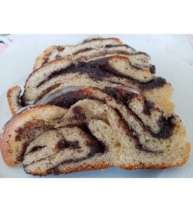 Alman Haşhaşlı Çörek 600 g - Mohnzopf