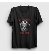 Presmono Unisex Siyah Float Pennywise Stephen King It T-Shirt 371373tt