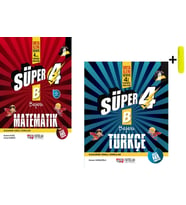 Nitelik 4.Sınıf Yeni Nesil Süper Matematik Ve Türkçe (B) Soru Kitabı Yeni