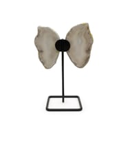 Akik Taşı Kahverengi Plaka Kelebek İri