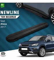 S-Dizayn Seat Ateca NewLine Siyah Yan Basamak 173 Cm 2017 Üzeri A+ Kalite