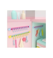 10 Kancalı Ayarlanabilir Mutfak Banyo Askı 30 cm
