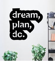 Dream Plan Do Mdf Duvar Dekorasyonu (Siyah)