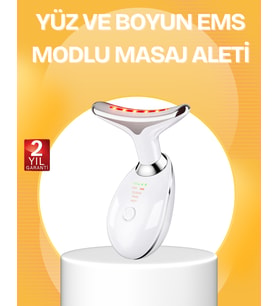 7 Renk LED Işık Terapili Cilt Bakım Cihazı USB Şarjlı