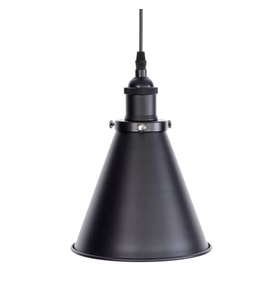 MYLİGHTS  RETRO SİYAH  RUSTİK SARKIT AVİZE 18 CM EN