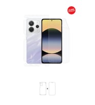 Xioami Redmi Note 14 Ekran, Arka ve Yan Koruyucu Fullbody Kaplama TPU Film