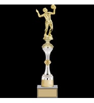 ODAK KUPA - Figürlü Kupalar - Voleybol Kadın Figürlü Kupalar FG-032 B - 43 cm