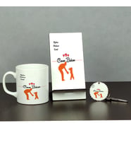 Canım Babam Üçlü Set (Kupa + Telefon Standı + Anahtarlık) 002