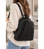 Krem 6026 Orijinal Just Polo Kadin 9 Bolmeli Orta Boy Sirt Cantasi 31x29 Cm