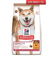 Hills Tahılsız Tavuklu Yetişkin Köpek Maması 1 Kg AÇIK