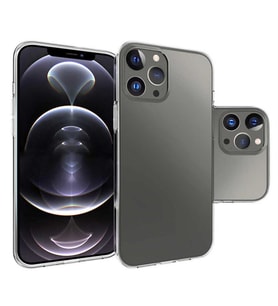 Coverzone iPhone 14 Pro Max ile uyumlu K?l?f S�per Esnek Yap?l? P�r�zs�z Toz ve Kirden Koruyan Silikon iPhone 14 Pro Max ile uyumlu S�per ?effaf Kapak.