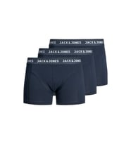 Jack & Jones Erkek Boxer 3'lü Paket 12171946 (Lacivert)