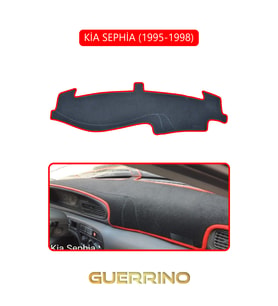 KİA SEPHİA 1995-1998TORPİDO KORUMA HALISI KIRMIZI KENAR