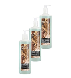 Avon Extreme Limits Greyfurt ve Sandal Kokulu Saç ve Vücut için Erkek Duş Jeli 720 Ml. Üçlü Set