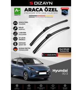 Hyundai i10 Ön Cam Silecek Seti 2019 Üzeri Premium Araca Özel 60-40 Cm A+ Kalite