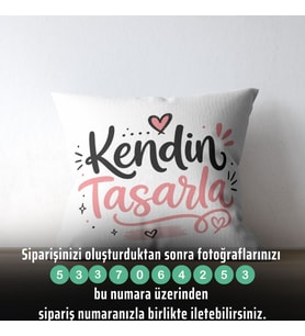 Kişiye Özel Kendin Tasarla Yastık