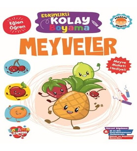 Etkinlikli Kolay Boyama -Meyveler