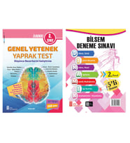 Ata 2.Sınıf Bilsem Sınavlarına Hazırlık Test + 5 li Deneme Sınavı (Beyaz)