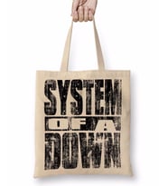 Sistem of a Down Bez Çanta Uzun Saplı