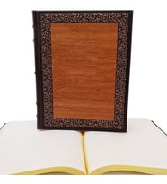 Ahşap Deri Defter