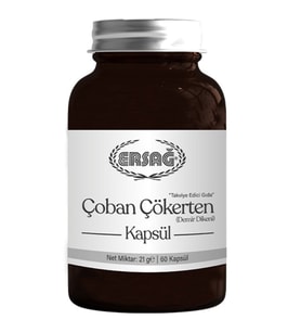 Ersağ Çoban Çökerten Demir Dikeni Kapsül 60 Adet