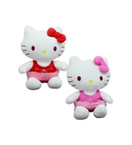 Sunman Peluş Hello Kitty Elbiseli Kurdeleli 50Cm