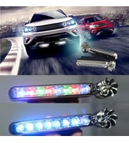 Rgb Rüzgar Enerjisi İle Çalışan Oto Led Çakar Lamba ( 2 Li Set )