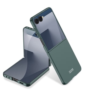 Lexroo Galaxy Z Flip 7 Kılıf Sert Kıpta Kılıf - Yeşil