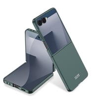 Lexroo Galaxy Z Flip 7 Kılıf Sert Kıpta Kılıf - Yeşil
