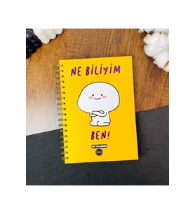 Ne Biliyim Ben Tasarımlı Konuşan Ajanda