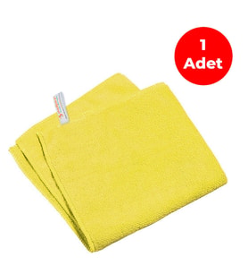 Mulpex Mikrofiber Genel Temizlik Bezi Sarı 40X40 cm.