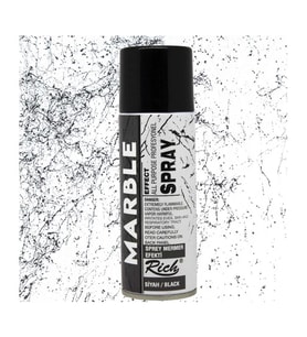 RİCH 200-11371 MERMER EFEKTİ SPREY 200 ML SİYAH