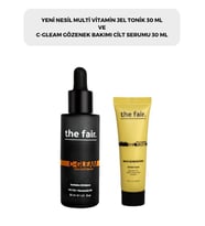 the fair. Multi Vitamin Jel Tonik 30 ml ve C-gleam Gözenek Bakımı Cilt Serumu 30 ml 