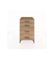Kronos Komodin 4 Çekmeceli 60x59x96 Çam-Çam