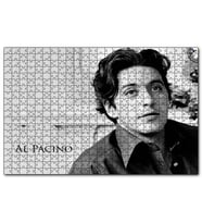 Cakapuzzle Al-Pacino Gençlik Resmi  Puzzle Yapboz MDF (Ahşap) (120 Parça)