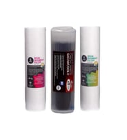 Ihlas Su Arıtma Cihazı Filtresi 3'lü Ön Filtre Paketi 1 Mikron Sediment Filtreli