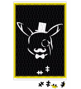 Pikachu Gentleblack Puzzle 240 Parça Yapboz