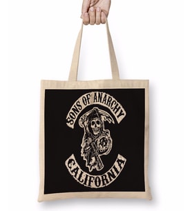 Sons Of Anarchy Bez Çanta Uzun Saplı