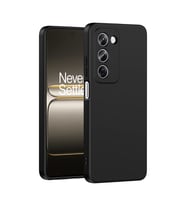 Oppo A5 Kılıf Lansman Tasarım İç Yüzeyi Kadife Silikon (Siyah)