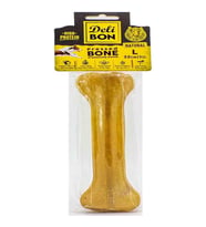 DELİBON DERİ PRES KEMİK 22CM L BOY 1Lİ PAKET NATUREL 22CMX1AD.