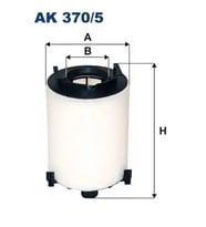FILTRON AK3705 Hava Filtresi 1K0129607C 1K0129620C