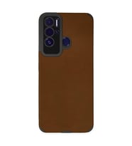 Tecno Pova Neo Kılıf Loop Deri Silikon - Kahverengi