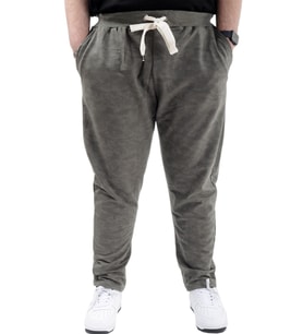 Mode XL Büyük Beden Eşofman Altı Dar Paça Point Designed 20514 Haki