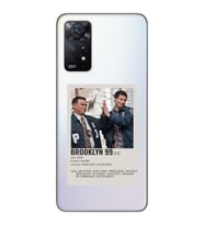 Xiaomi Redmi Note 11 PRO Uyumlu Brooklyn 99 Tasarımlı Şeffaf Telefon Kılıfı